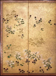 Herfstgrassen, (detail)